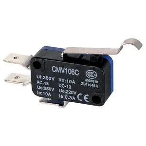 Кнтд CMV101D, миниатюрный концевой выключатель, 10А, 380 В