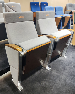 Стул для аудитории для школ и площадок для исполнительских искусств тканевое студенческое сиденье с подлокотниками для кинотеатров - Product Image 2