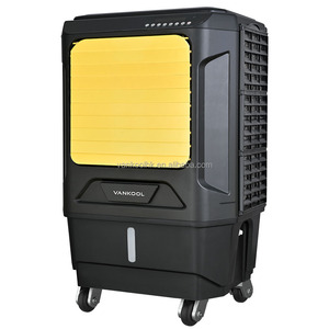 Refroidisseur d'air évaporatif industriel portable à faible bruit, longue portée de ventilation, 25000 cmh, ventilateur climatiseur désertique. - Product Image 1