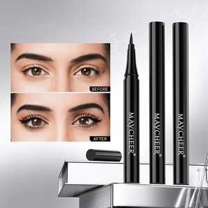 <span class=keywords><strong>Eyeliner</strong></span> <span class=keywords><strong>liquide</strong></span> MAYCHEER ultra fin 0,01 mm, stylo <span class=keywords><strong>eyeliner</strong></span> <span class=keywords><strong>noir</strong></span> à pointe fine et précise, facile à appliquer pour des ailes de cygne parfaites - Product Image 1