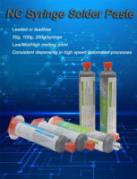 Pasta Solder Tipe 3 Tipe 4 5 6 7 8 Tin Sn96.5 Ag3.0 Cu0.5 Pasta Solder SAC305 Pasta Tembaga Konduktif