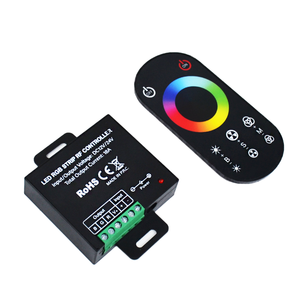 Control Remoto Táctil Inalámbrico RF Multifrecuencia de 12v 24v para LED RGB, 3 Canales, Alcance de 20m, Carga Máxima de 432W, Gran Venta - Product Image 4