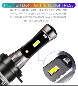 Vente en gros Pice XT7 haute puissance CSP H4 H11 9005 9006 ampoule de phares à LED Auto DRL H1 H3 H7 phare à LED pour voiture - Product Image 4