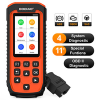 Outil de diagnostic GODIAG GD202, outil de diagnostic pour moteur, ABS, SRS, transmission, 4 systèmes, avec 11 fonctions spéciales