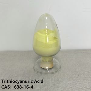 Kauçuk vulkanizasyon için tritiyosiyanürik asit galvanik banyolarda PVC sabitleyici parlatıcı ve tesviye maddesi - Product Image 1