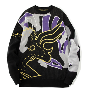 Suéter de invierno con logotipo personalizado para hombre, prendas de punto informales con cremallera, jersey de moda, chándal gráfico, suéter de punto, chaqueta de carreras Vintage - Product Image 6