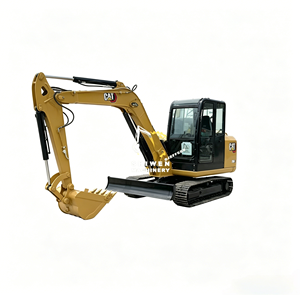 Excavatrice Caterpillar 306 d'occasion, 6 tonnes, moteur C2.4 d'origine, faible nombre d'heures de fonctionnement, pompe à roulement, pelle compacte - Product Image 1