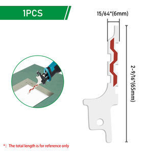 LAVIE Lame <span class=keywords><strong>de</strong></span> scie alternative soudée <span class=keywords><strong>de</strong></span> qualité industrielle 5 TPI 6 \ "Bim en carbure pour cloisons sèches Service OEM - Product Image 3