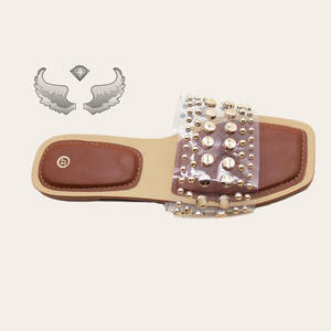 รองเท้าผู้หญิงยอดนิยมที่เพิ่งเปิดตัวใหม่รองเท้าแตะและรองเท้าแตะผู้หญิงแบบสวมด้านหน้าเรียบแฟชั่นและเรียบง่ายสำหรับกลางแจ้ง - Product Image 4