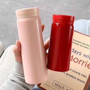 Women Daily Carry 280ml Small Pocket Water <b>Bottle</b> 304 Stainless Steel Inner Liner - Product Image 3
