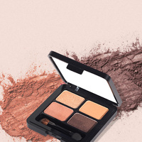 Palette de fards à paupières en gros de marque privée Palette de maquillage à haute teneur en pigments Palettes de fards à paupières