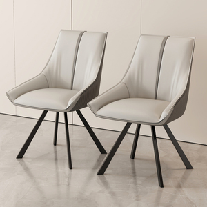 Wholesale <strong>Italy</strong> Kitchen Dinning Room Chair Italian Nordic Luxury Upholstered Fabric <strong>Leather</strong> Dining Chairs for Restaurant - Product Image 2