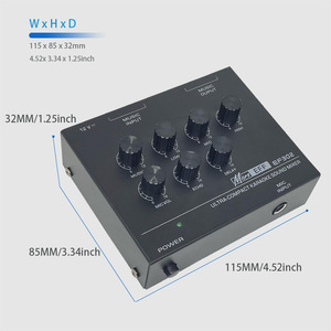 Mixing Console Reverb <strong>Karaoke</strong> Microphone Preamplifier Home Outdoor Computer Small <strong>Karaoke</strong> <strong>Mixer</strong> - Product Image 6