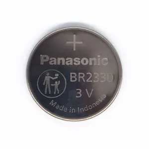 Ban đầu được thực hiện trong Indonesia 3V chịu nhiệt độ cao Panasonic Lithium nút pin br2330 cho xe phím