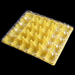 30-lỗ đầy màu sắc Pet nhựa khay trứng chống sốc vỉ bao bì thùng carton đẹp hiển thị của trứng - Product Image 3