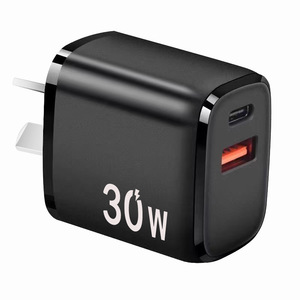 30W GaN PD Charger With <b>Type</b> <b>C</b> Port For Fast Charging Travel <b>Adapter</b> - Product Image 1