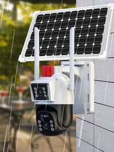 Szgoing 3MP ngoài trời năng lượng mặt trời WIFI CCTV <span class=keywords><strong>Camera</strong></span> ai tầm nhìn ban đêm CMOS cảm biến 4G Sim thẻ hai chiều âm thanh lưu trữ đám mây an ninh - Product Image 3