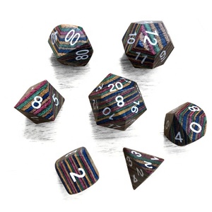 DND-Juego de dados de madera, 7 unidades - Product Image 2