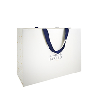 LOGO imprimé personnalisé sac en papier pour vêtement écologique sac cadeau en papier de remerciement recyclé