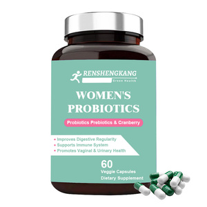OEM Private Label donne capsule probiotiche 50 miliardi di CFU con mirtillo biologico 500 integratore digestivo e immunitario - Product Image 2