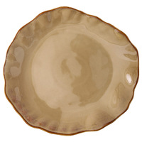 Assiette décorative orientale en porcelaine de style moderne, vaisselle d'hôtel, technique de cuisson écologique, matériau céramique