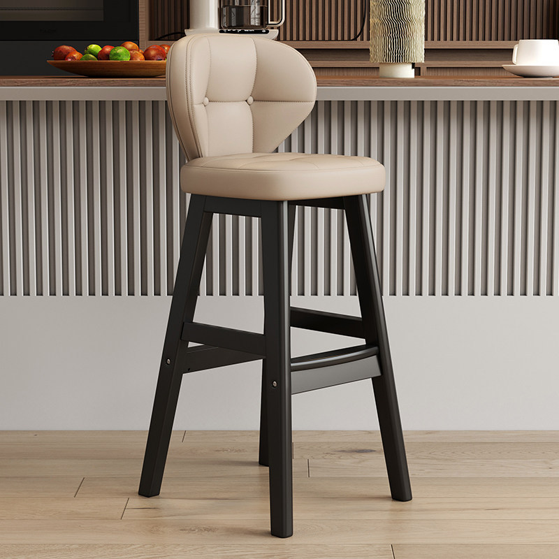 Black wooden legs-khaki cat scratcher