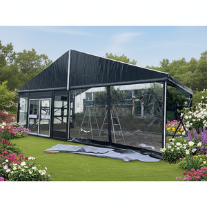 Tende per Eventi in PVC Trasparente 500mq 1000mq 20x40 30x50 <span class=keywords><strong>60x40</strong></span> con Telaio Nero e Vetri per Matrimoni e Cerimonie - Product Image 2