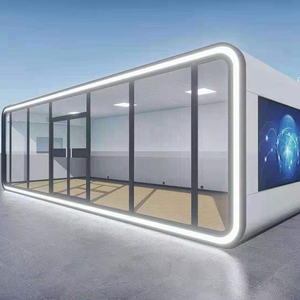 Nhà Lắp Ghép 2 Phòng Ngủ, Nhà <span class=keywords><strong>Container</strong></span> 2 Phòng Ngủ Di Động Sang Trọng Bằng Phẳng Cho Văn Phòng Mô-đun Hiện Đại Có Thể Gập Lại - Product Image 3