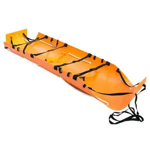 JK-DJ-001 turuncu kurtarma sedye özelleştirilebilir tahliye sedye rulo ilk yardım katlanmış sedye