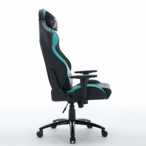เก้าอี้คอมพิวเตอร์หนัง PU ปรับระดับได้180องศาปรับเอนได้เก้าอี้เล่นเกม PC หมุนได้ระดับไฮเอนด์ - Product Image 5