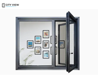 Ventanas Abatibles de Vidrio Low-E con Estructura Térmica Multicámara, Perfiles de Aluminio para Ventanas Abatibles y Oscilobatientes
