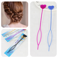 2 pièces Nouveaux outils de tressage de cheveux, outils magiques pour tresser les cheveux, outils de coiffure