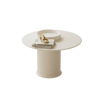 Table basse multifonctionnelle de style Wabi-Sabi moderne avec plateau en verre trempé, table en fer forgé pour petit appartement