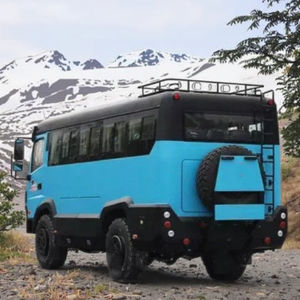 Tout nouveau manuel diesel d'émission Euro 3 21 sièges 190hp toutes roues motrices <span class=keywords><strong>bus</strong></span> hors route <span class=keywords><strong>pour</strong></span> <span class=keywords><strong>les</strong></span> sites miniers de montagne - Product Image 6