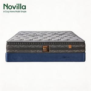 Matelas d'hôtel <span class=keywords><strong>Novilla</strong></span> OEM/ODM 12 pouces en gros, matelas hybride ignifuge à ressorts ensachés pour projets hôteliers de luxe - Product Image 3