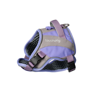 Harnais rafraîchissant intelligent Touchdog pour chien, refroidissement par évaporation, 24h de fraîcheur longue durée, changement de couleur, détection de température, harnais d'été pour animaux de compagnie