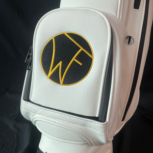 <span class=keywords><strong>Bolsa</strong></span> <span class=keywords><strong>de</strong></span> <span class=keywords><strong>Golf</strong></span> JBoss <span class=keywords><strong>de</strong></span> 5/14 Compartimentos con Logotipo Personalizado, Ligera y Duradera, <span class=keywords><strong>de</strong></span> Cuero PU, Impermeable, Negra, para Hombre - Product Image 4