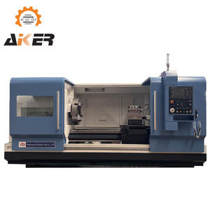 Fabrieksprijs Ck 6186X1500Mm Horizontale Cnc-Draaibank Machine 4-Positie Elektrische Toren 860Mm Diameter Heavy-Duty Tailstock Gsk - Product Image 1
