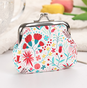 Porte-monnaie vintage en cuir PU personnalisé <span class=keywords><strong>Mini</strong></span> porte-monnaie mignon dame enfants étudiant rétro boucle porte-monnaie cadeau - Product Image 2