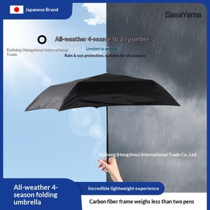 Parapluie japonais ultra-léger décontracté, petit, mini, portable, <span class=keywords><strong>anti</strong></span>-<span class=keywords><strong>UV</strong></span> UPF 30+, double usage soleil/pluie, design crayon - Product Image 3