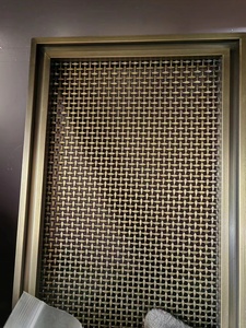 Chất lượng cao thép không gỉ trang trí kim loại phòng Divider màn hình lưới - Product Image 4