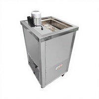 Nouvelle machine commerciale à glaces et yaourts glacés à refroidissement rapide pour les magasins de crèmes glacées, desserts et bubble tea, garantie 1 an