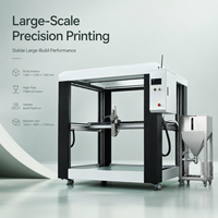 Nouvelle imprimante 3D automatique super grande, volume d'impression de 1,2 mètre, machine industrielle FGF en alliage d'aluminium, outillage de prototypage USB, garantie 1 an
