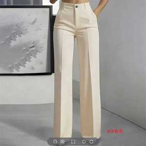 <span class=keywords><strong>Pantalon</strong></span> de Costume Femme Taille Haute Respirant Style Européen et Américain pour Tenue d'Affaires Formelle d'Automne et Activités Extérieures – Vente en Gros - Product Image 6