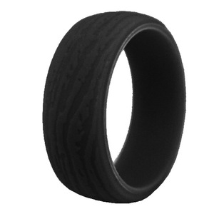 New Design <strong>Silicone</strong> <strong>Ring</strong> with Bark Pattern Hot Selling Men's Sports <strong>Ring</strong> - Product Image 2