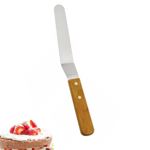 Professional Sale <strong>Cake</strong> <strong>Decorating</strong> <strong>Tools</strong> Stainless Steel Angled Icing Kitchen Spatula