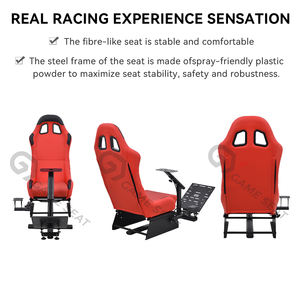 GY036 Approvisionnement d'usine <span class=keywords><strong>Simulateur</strong></span> pliable Cockpit Play Gaming Driving Race Sim Seat Simulator <span class=keywords><strong>One</strong></span> Racing Chair - Product Image 5