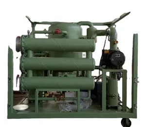 Double stage vacuum transformer oil purification machine