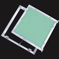 Plaque d'accès dissimulée pour conduite de plafond, trappe d'inspection carrée en aluminium pour climatisation centralisée hospitalière, grille d'aération sur mesure