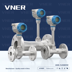 Débitmètre de liquide VNER DN100 N2 en acier inoxydable IP6, personnalisable OEM, à zone variable, à fixation par pince, précision de 1%, 15-150 m/h, 1 an - Product Image 6